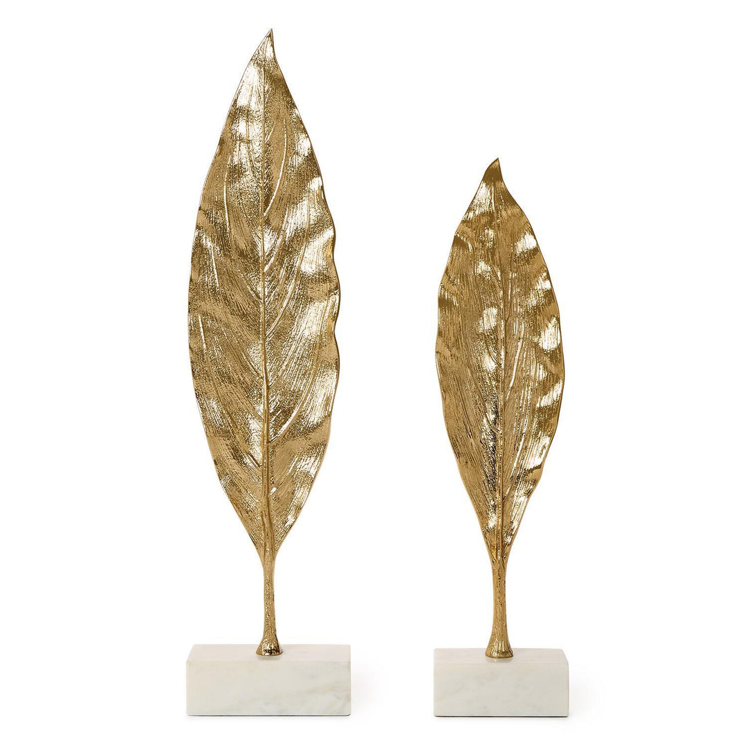 Golden Leaf Sculpture, Large