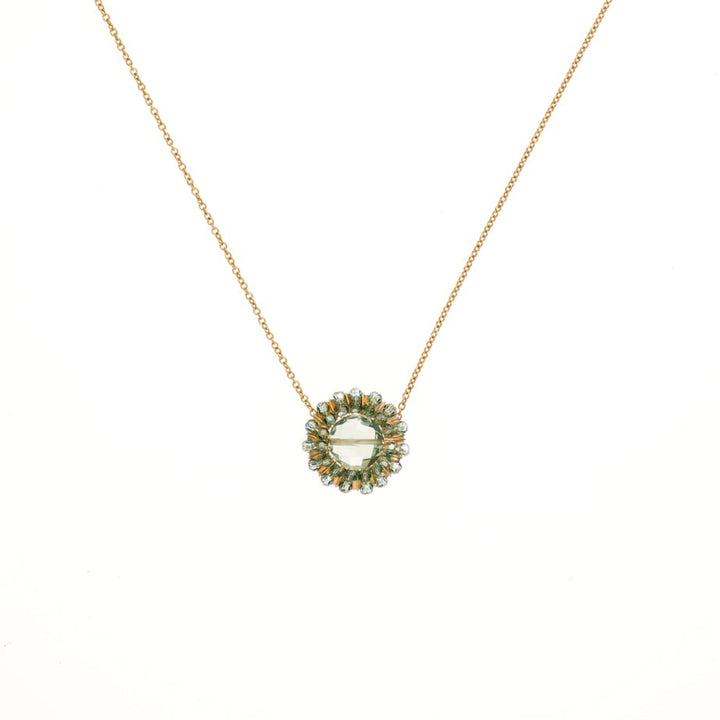 Green Quartz Radiance Necklace