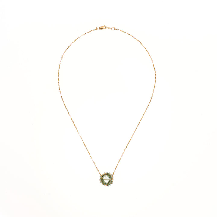 Green Quartz Radiance Necklace