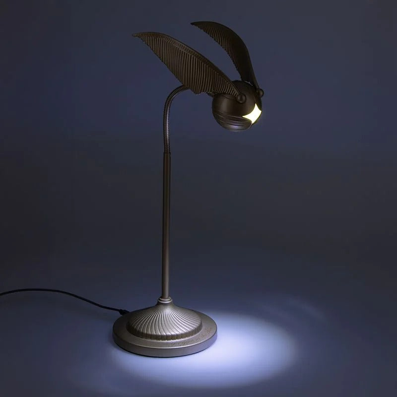 Levitating Golden Snitch Posable Desk Lamp