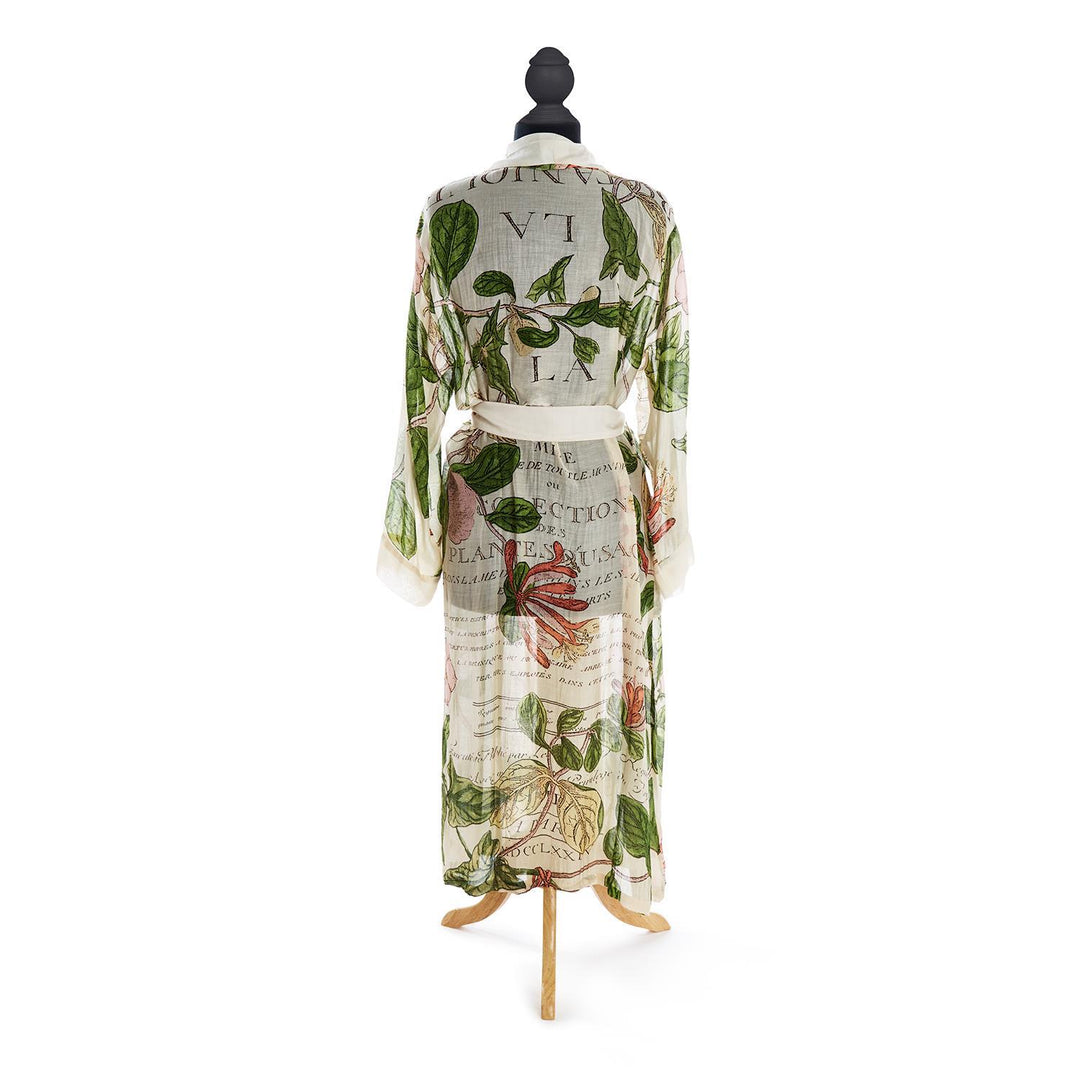 Honeysuckle Print Robe