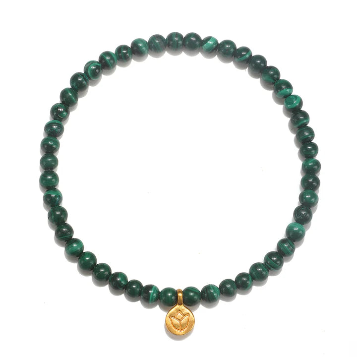 Malachite Stretch Bracelet