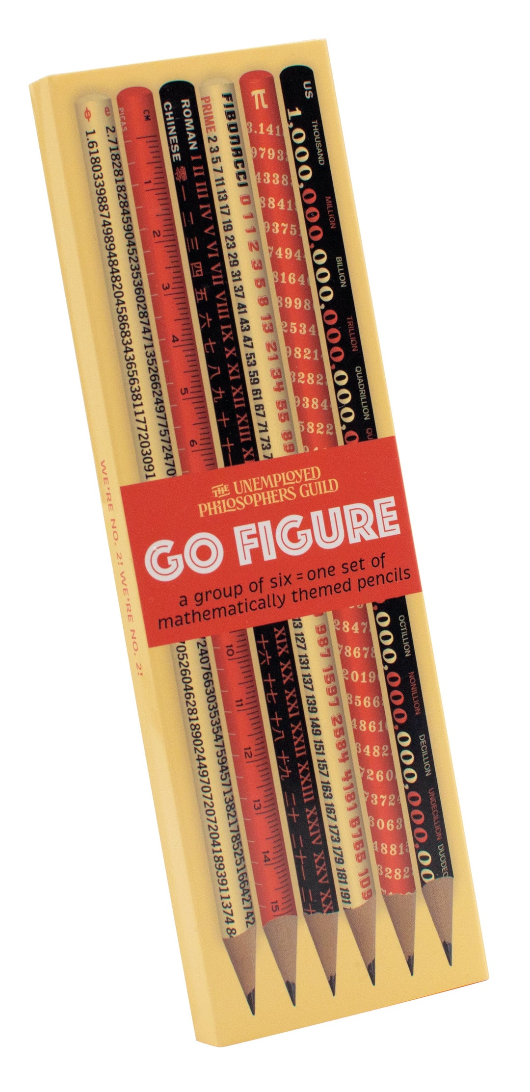 Math (Go Figure) Pencil Set