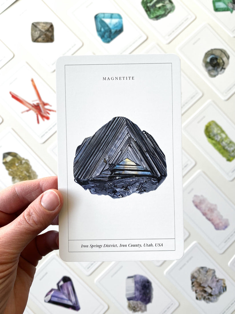 Mineralogy Collectors Card Deck & Gift Box