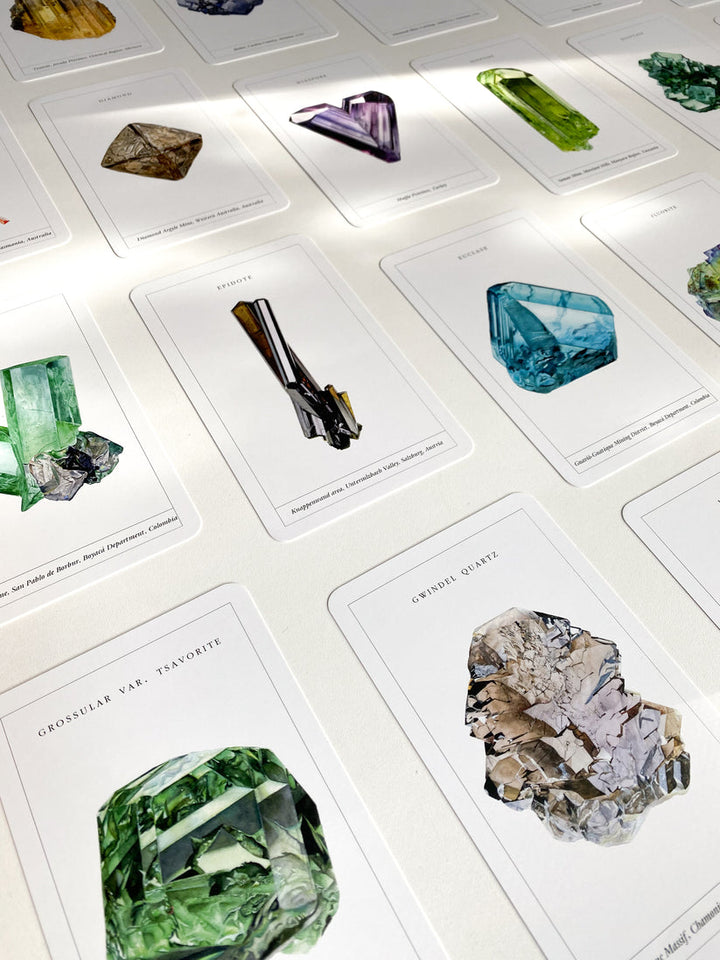 Mineralogy Collectors Card Deck & Gift Box