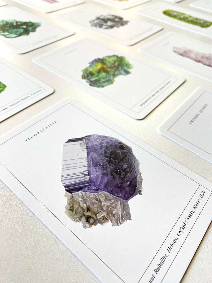Mineralogy Collectors Card Deck & Gift Box