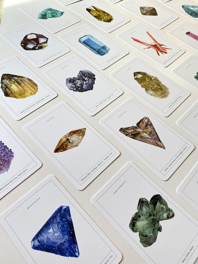 Mineralogy Collectors Card Deck & Gift Box