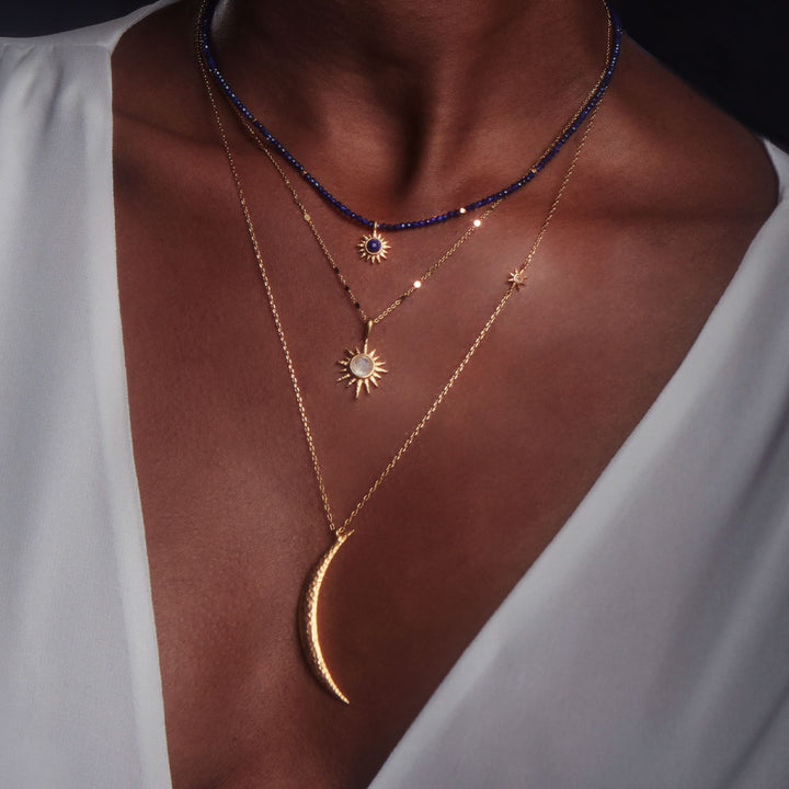 Moonstone North Star Necklace