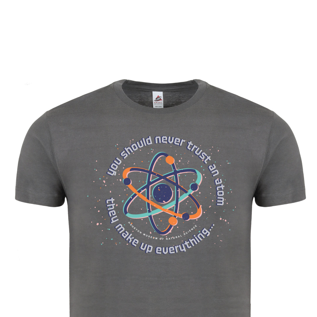 HMNS "Never Trust an Atom" Adult T-Shirt