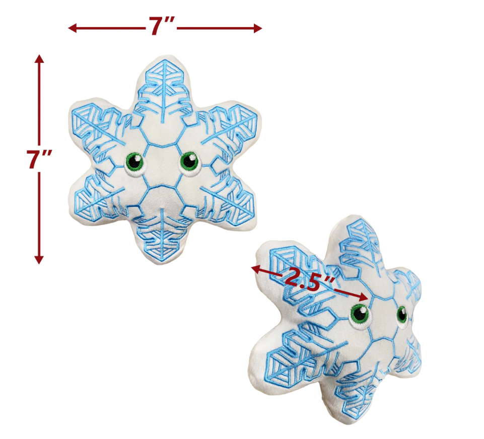Snowflake Stellar Dendrite Plush