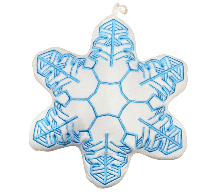 Snowflake Stellar Dendrite Plush