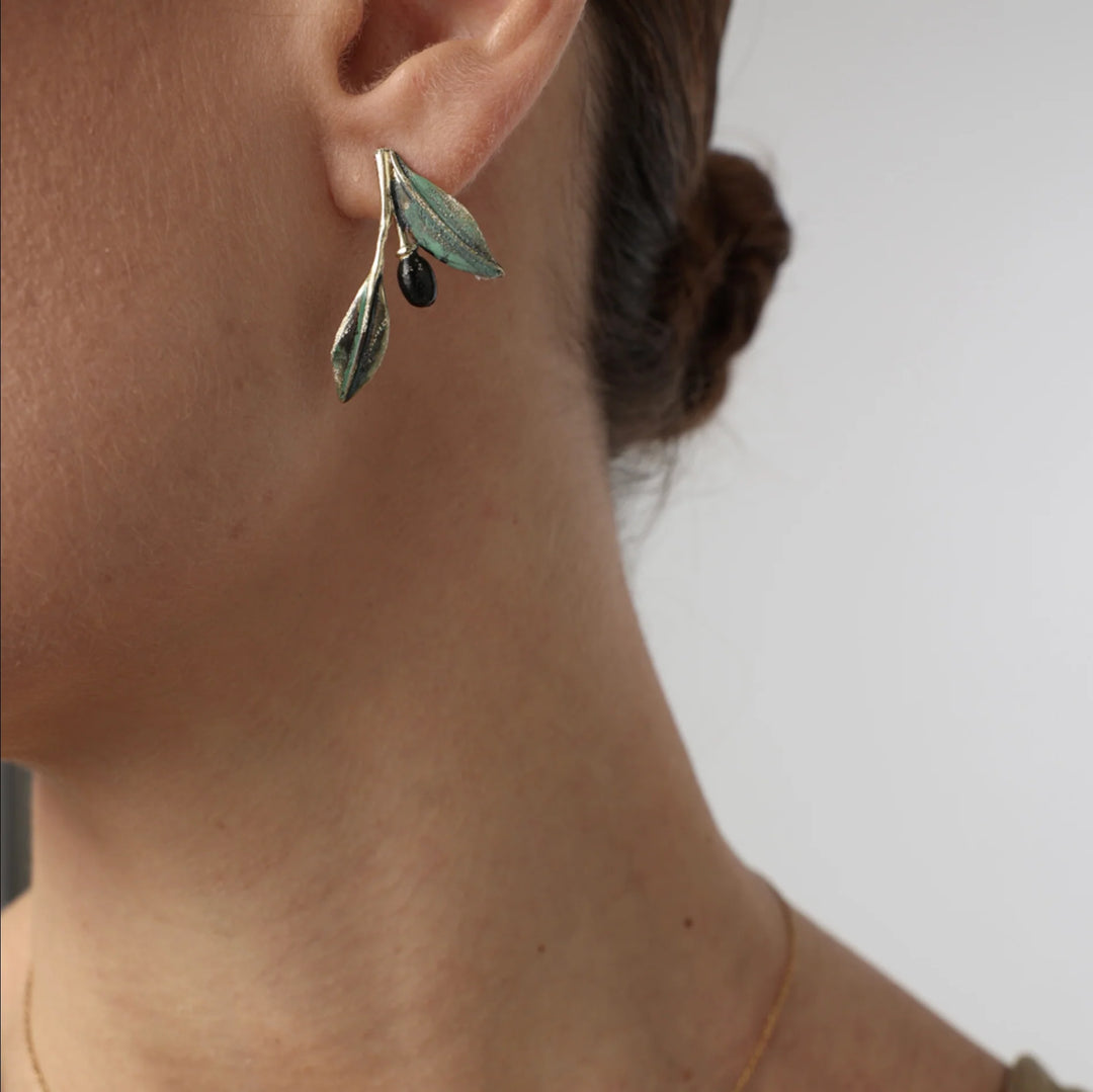 Petite Olive Earrings