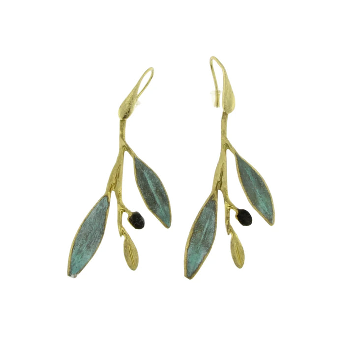 Olive Dangle Earrings