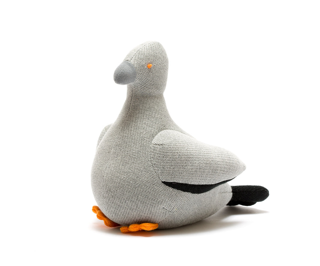 Knitted Organic Cotton Pigeon Toy