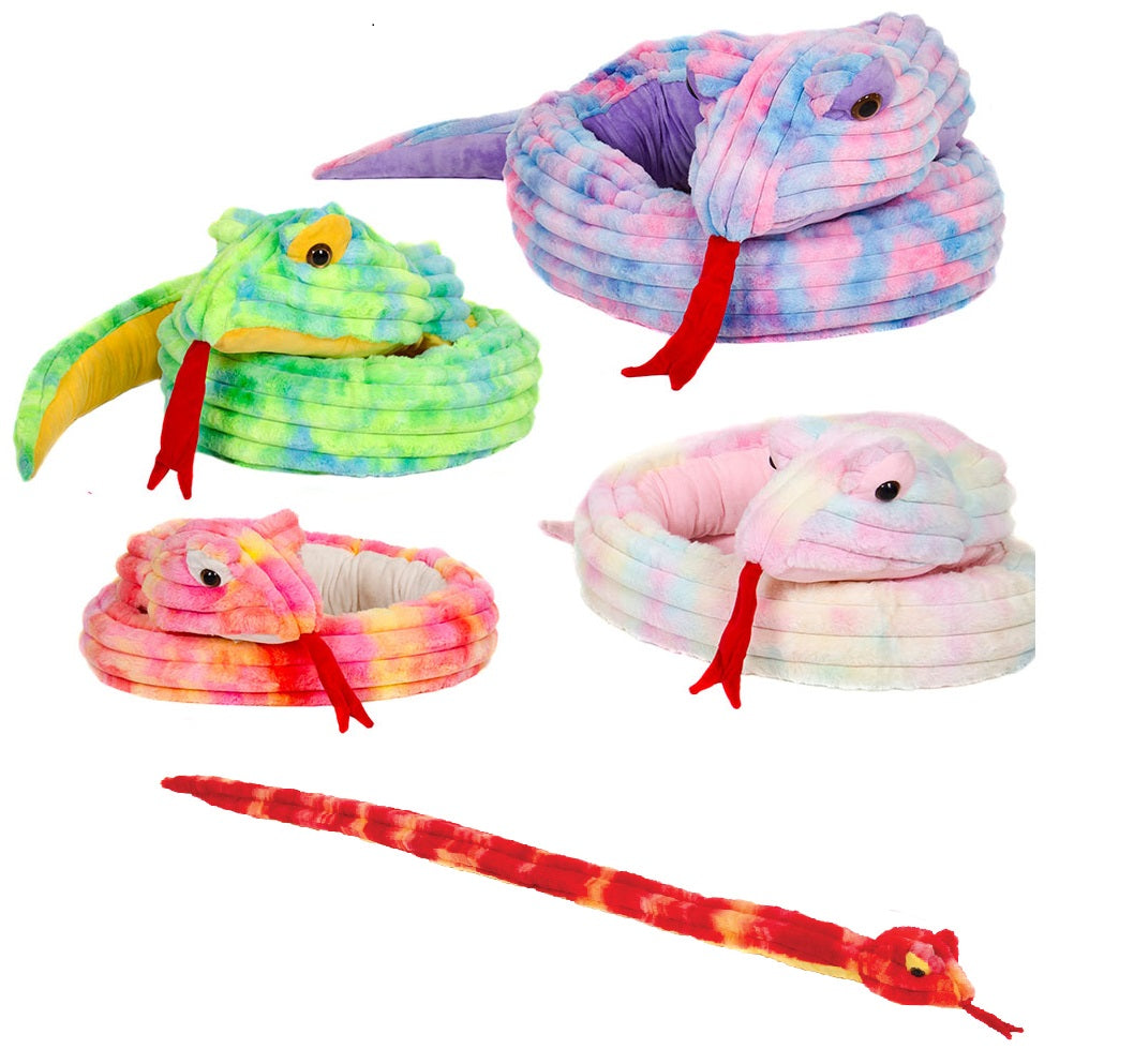 "Ridgeez" Snake Plush Toy- 98 Inches