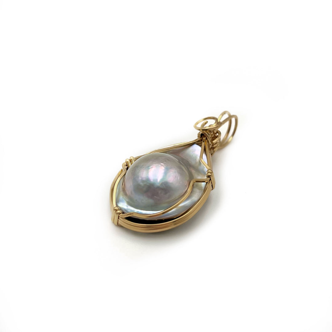 Mabe Blister Pearl Pendant