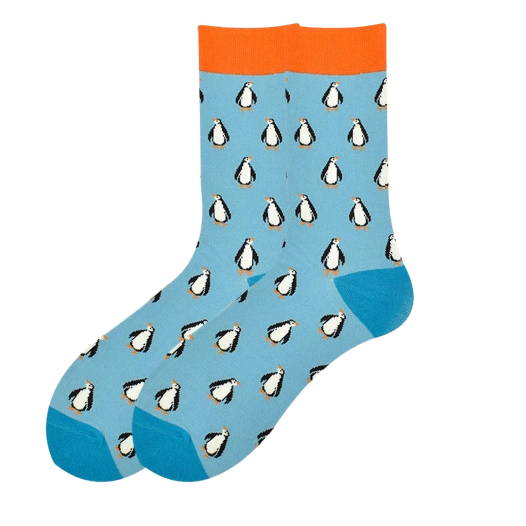 "Waddle and Roll" Penguin Socks
