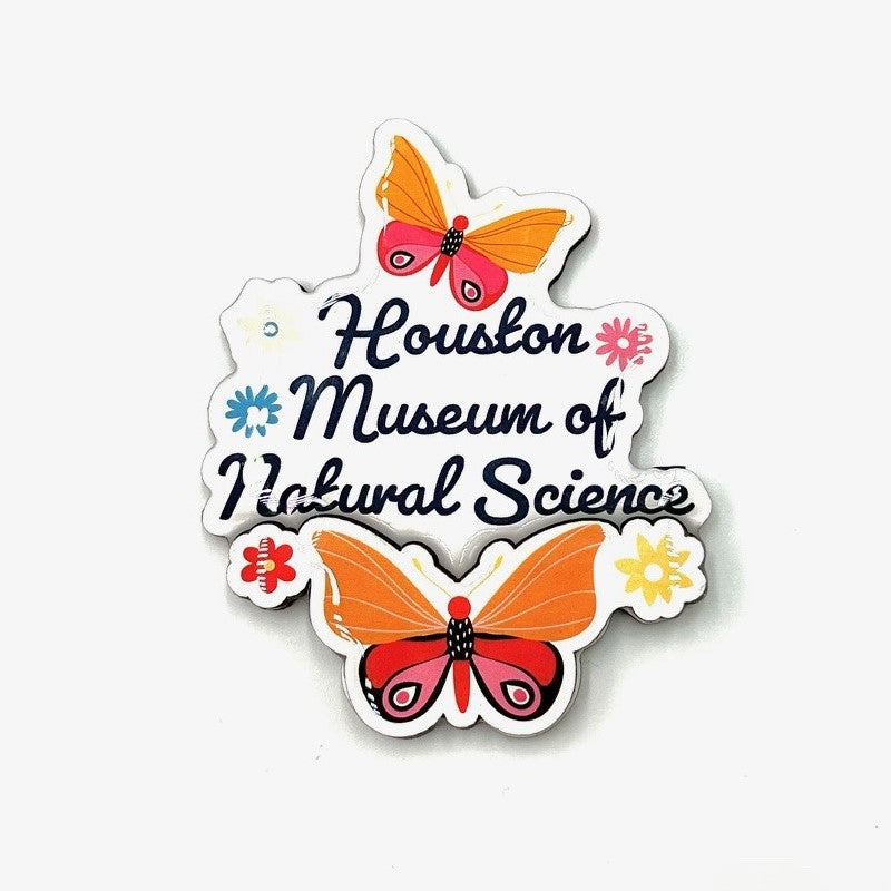 HMNS Butterflies & Wildflowers Magnet