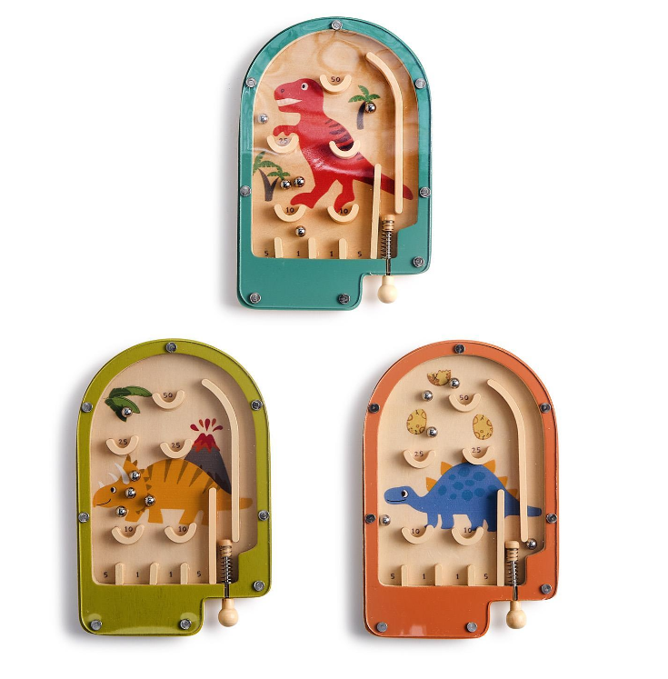 Wooden Dinosaur Pinball