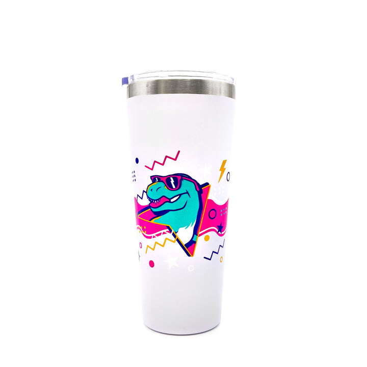HMNS Retro Refresh Metal Tumbler with Straw