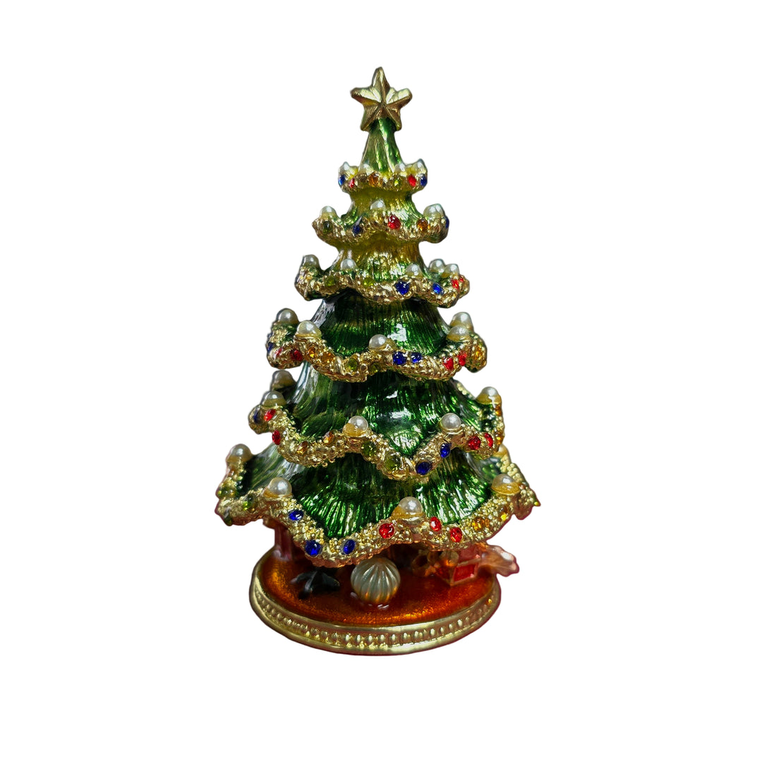 Christmas Tree Trinket Box