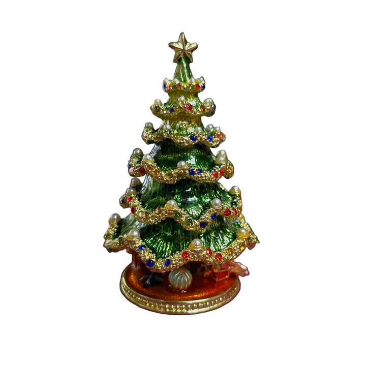 Christmas Tree Trinket Box