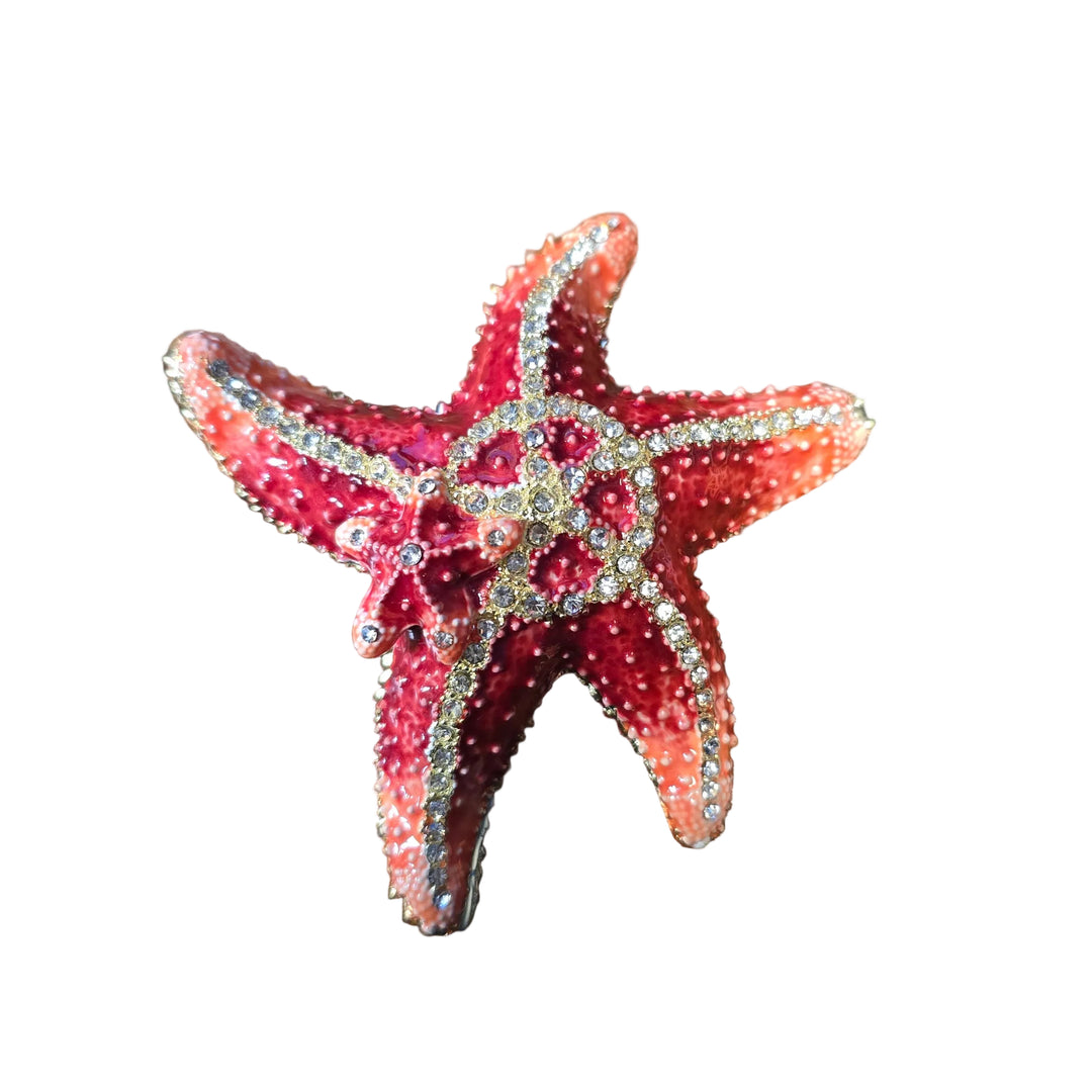Coral Red Starfish Box