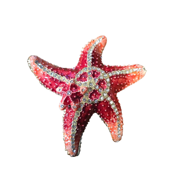 Coral Red Starfish Box