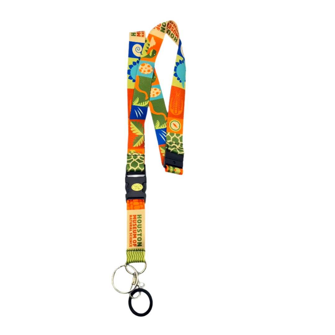 HMNS Block Party Lanyard