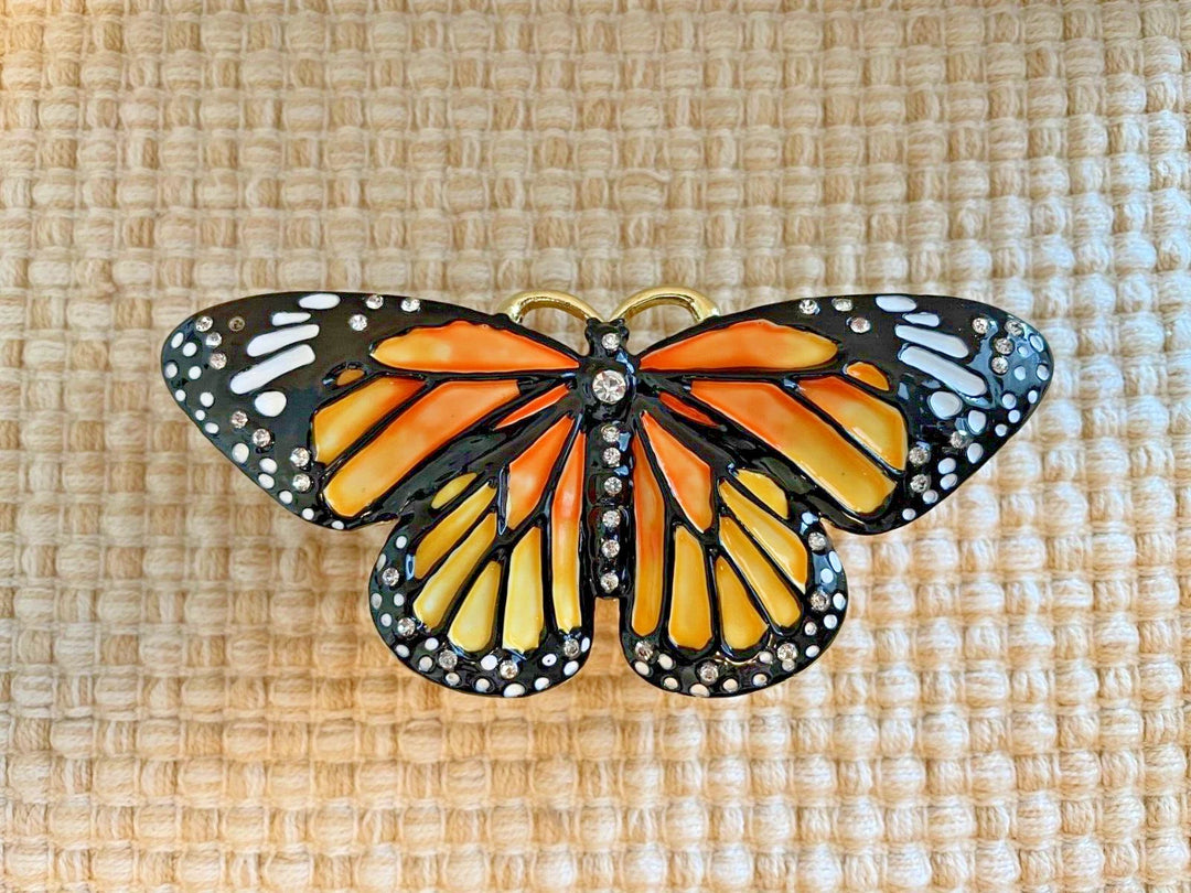 Monarch Butterfly Trinket Box