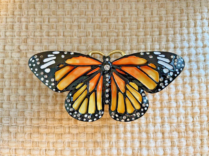 Monarch Butterfly Trinket Box