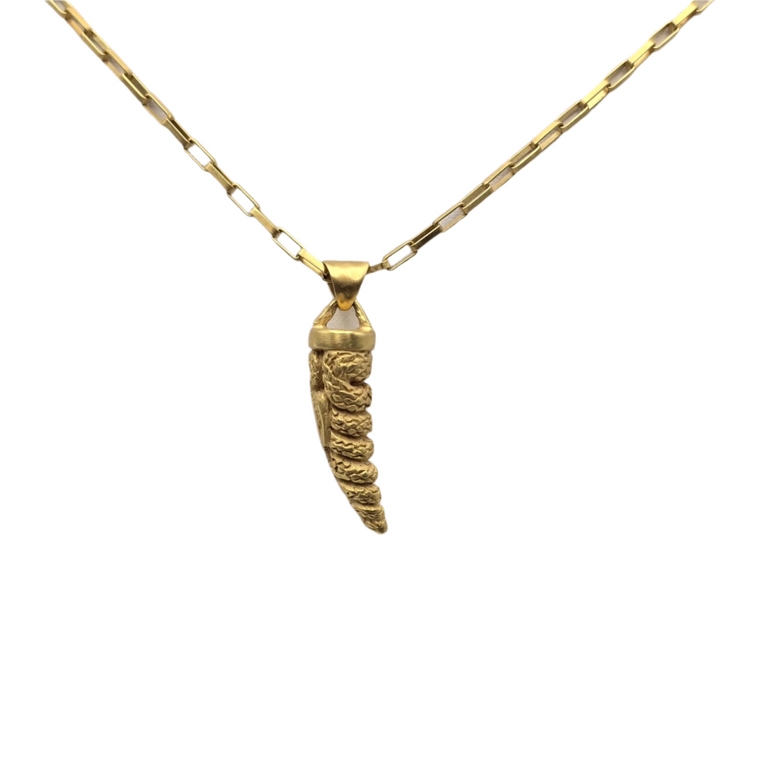 Snake Carving Necklace