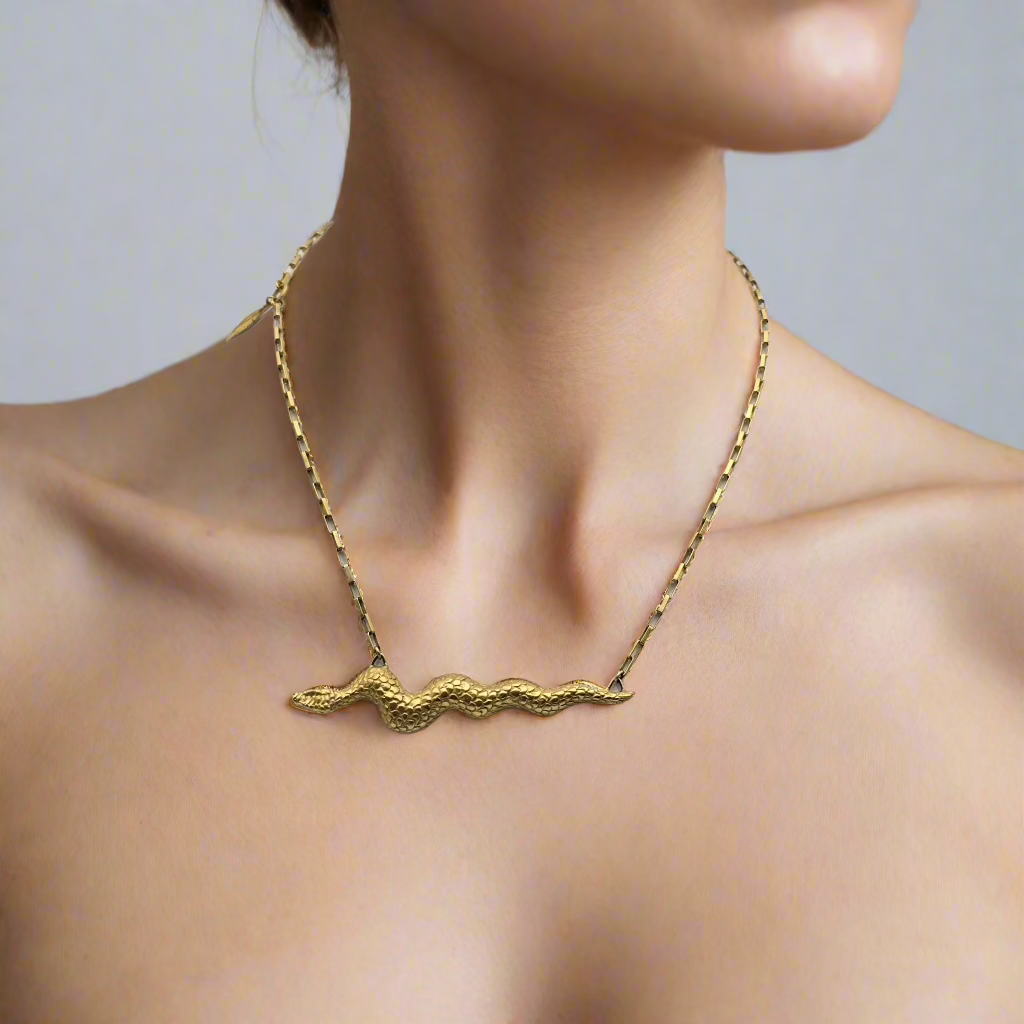 Grande Snake Necklace