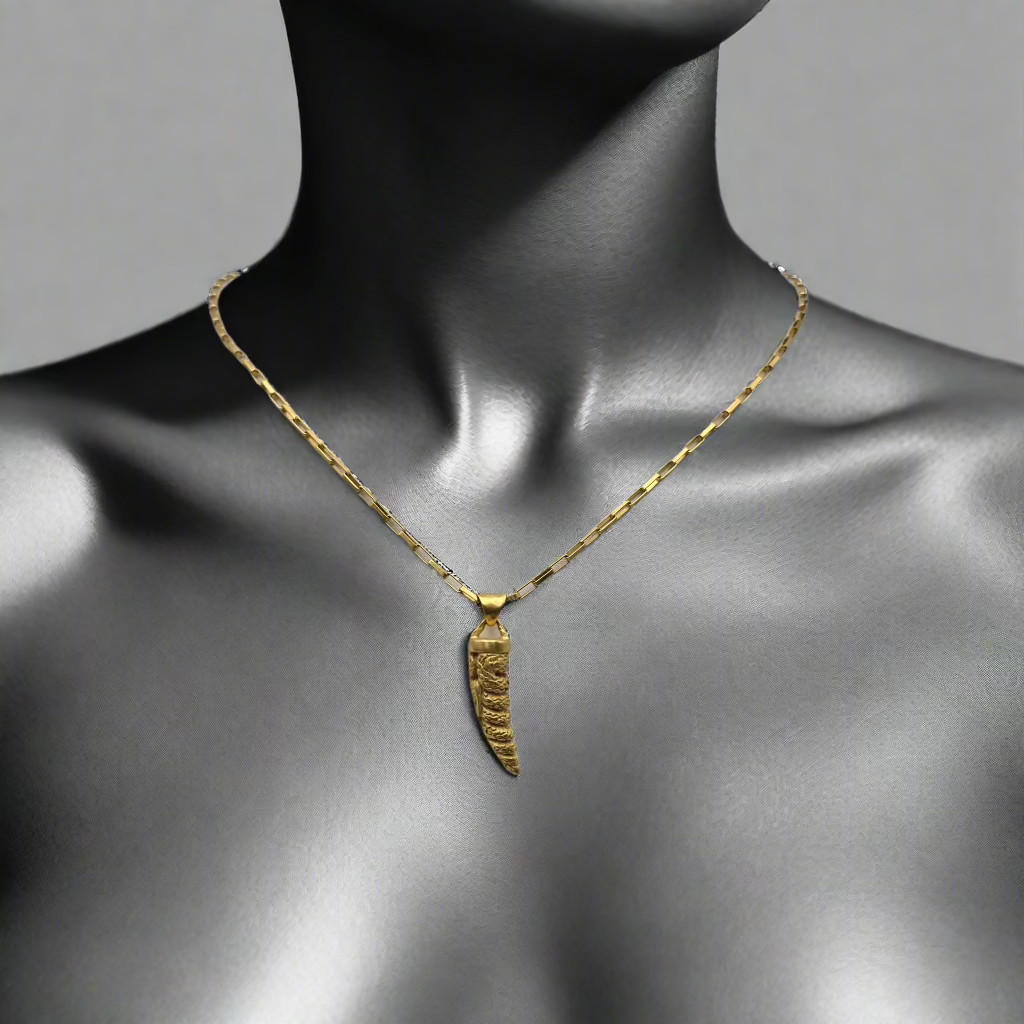 Snake Carving Necklace