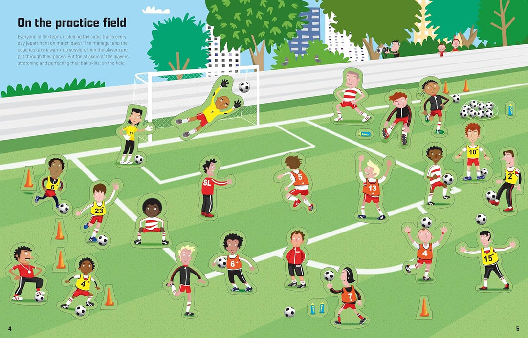 Soccer Sticker Book