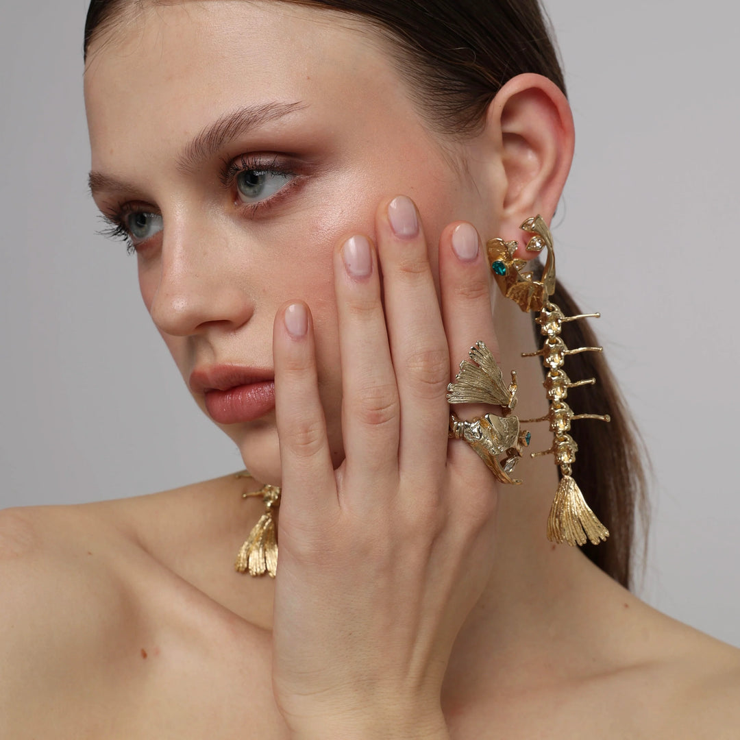 Delphine Spine Earrings