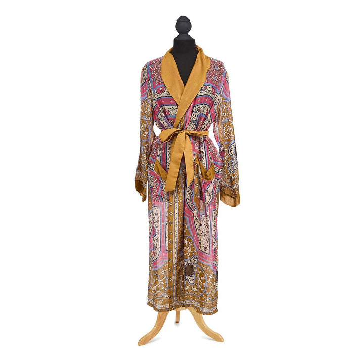 Summer Pink Robe Gown