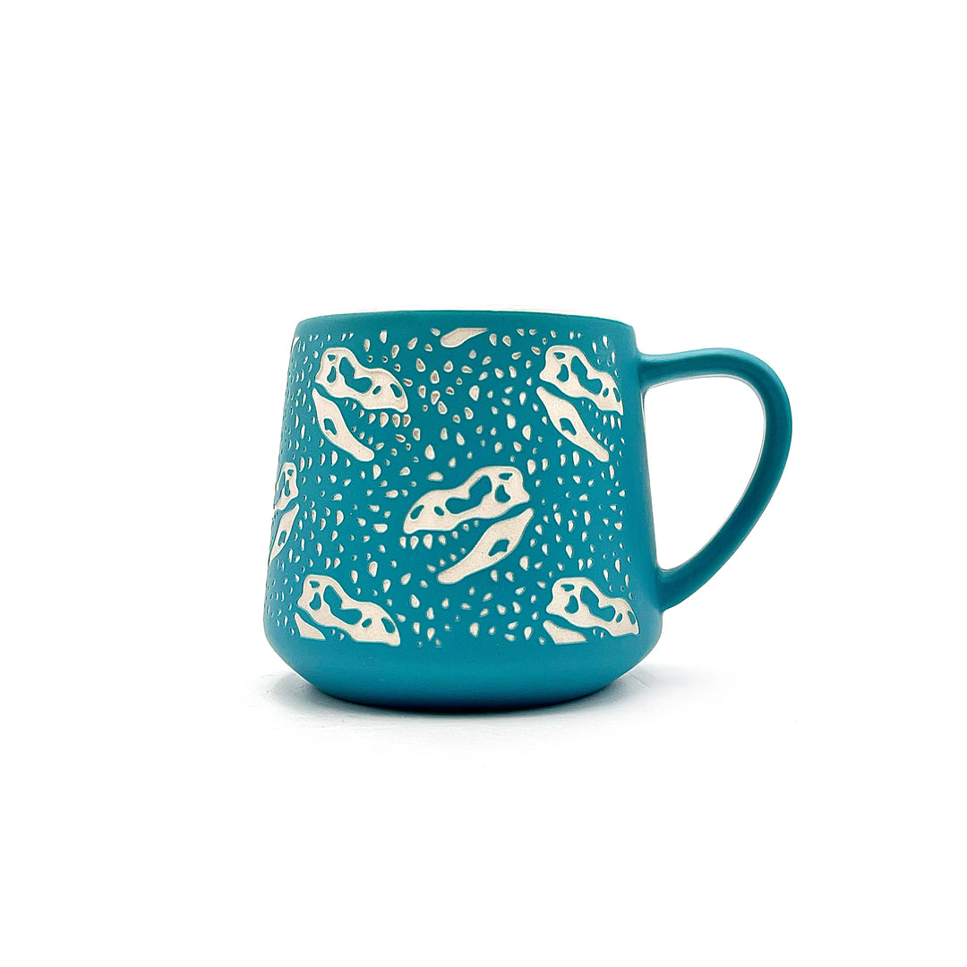 HMNS Chit-Chat Etched T. rex Mug