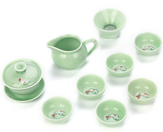 Celadon Tea Set