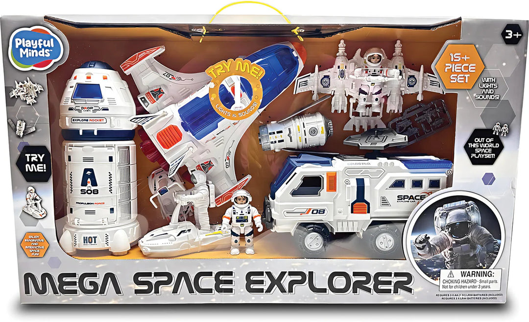 Mega Space Explorer 15-Piece Set