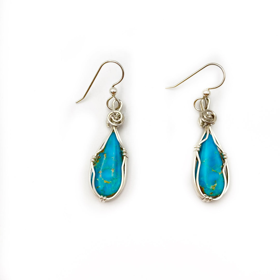 Kingman Turquoise Earrings