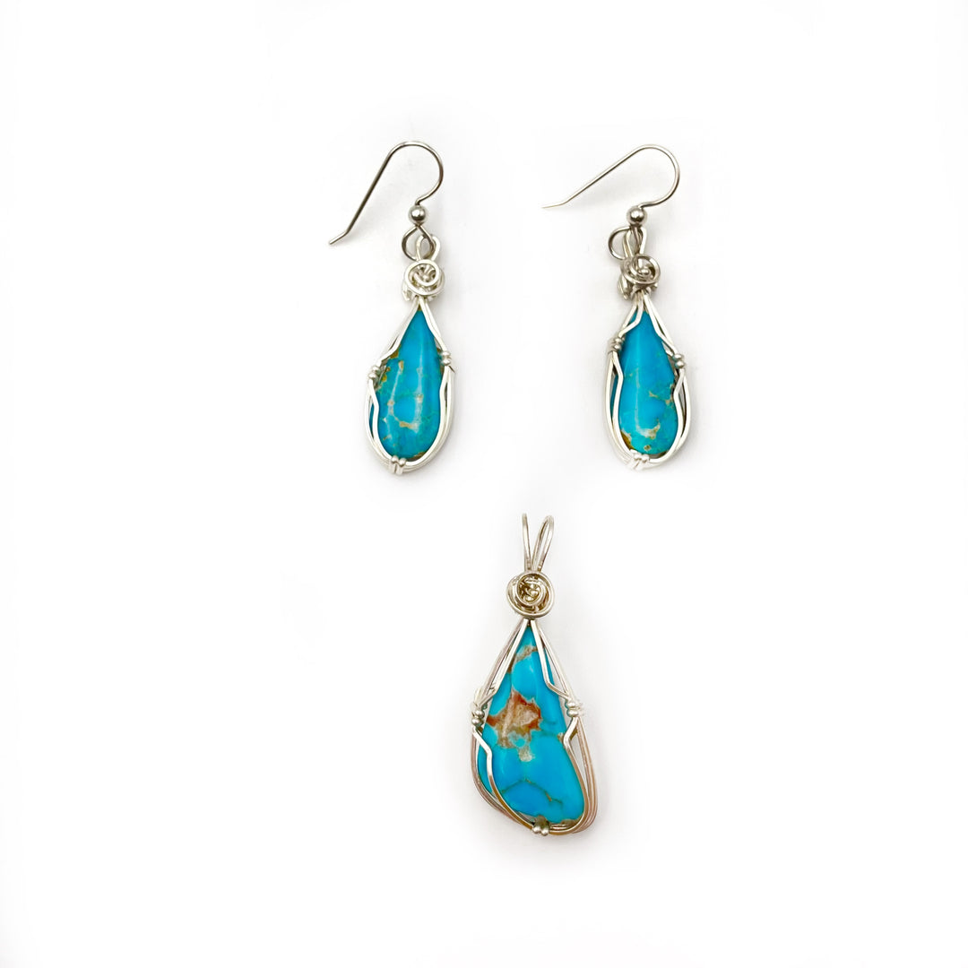 Kingman Turquoise Earrings