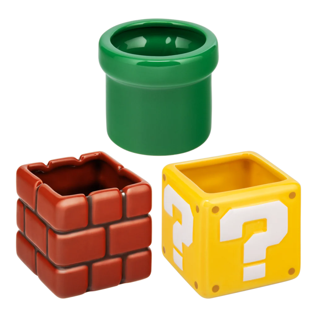 Super Mario Snack Bowls, Set of 3