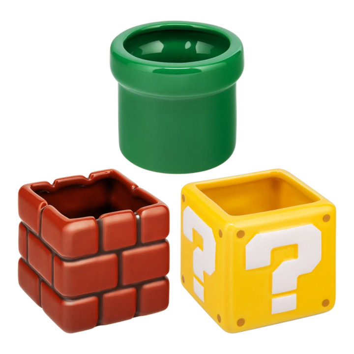 Super Mario Snack Bowls, Set of 3