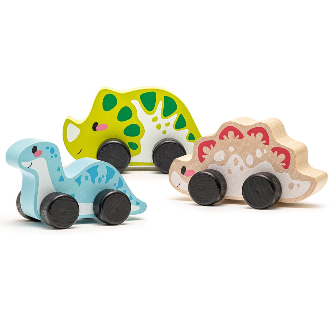 Wooden Joyful Dinos Set