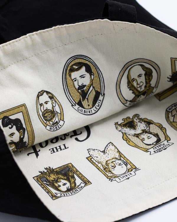 Great Beards of Science Tote Bag