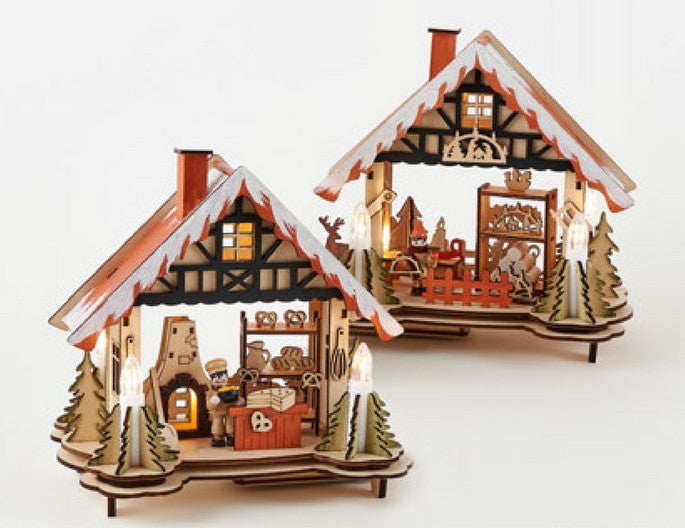 Woodshop Pretzel Village