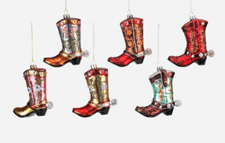 Cowboy Boot Ornament