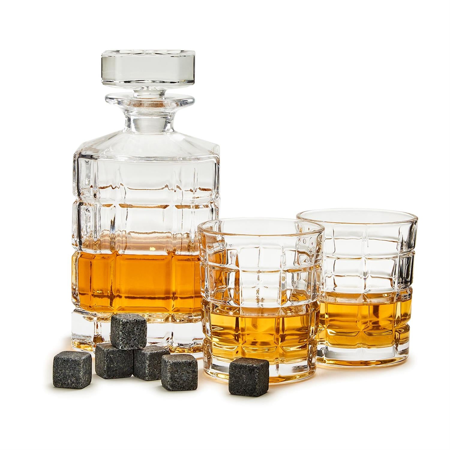 "On the Rocks" Decanter and Glass Gift Set