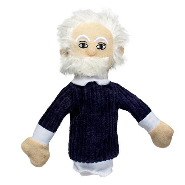 Einstein Finger Puppet Magnet